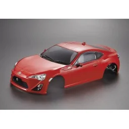 Body Toyota 86 painted red 1/10 195 mm Killerbody Killerbody KB48569 - 1