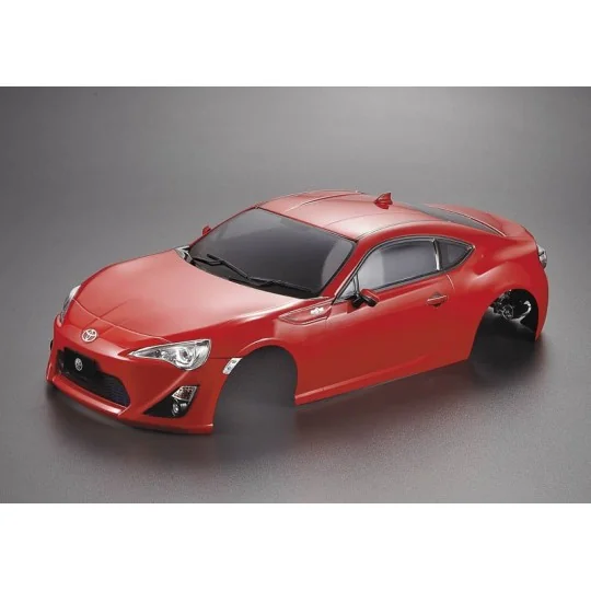 KB48569-Body Toyota 86 painted red 1/10 195 mm Killerbody - KB48569