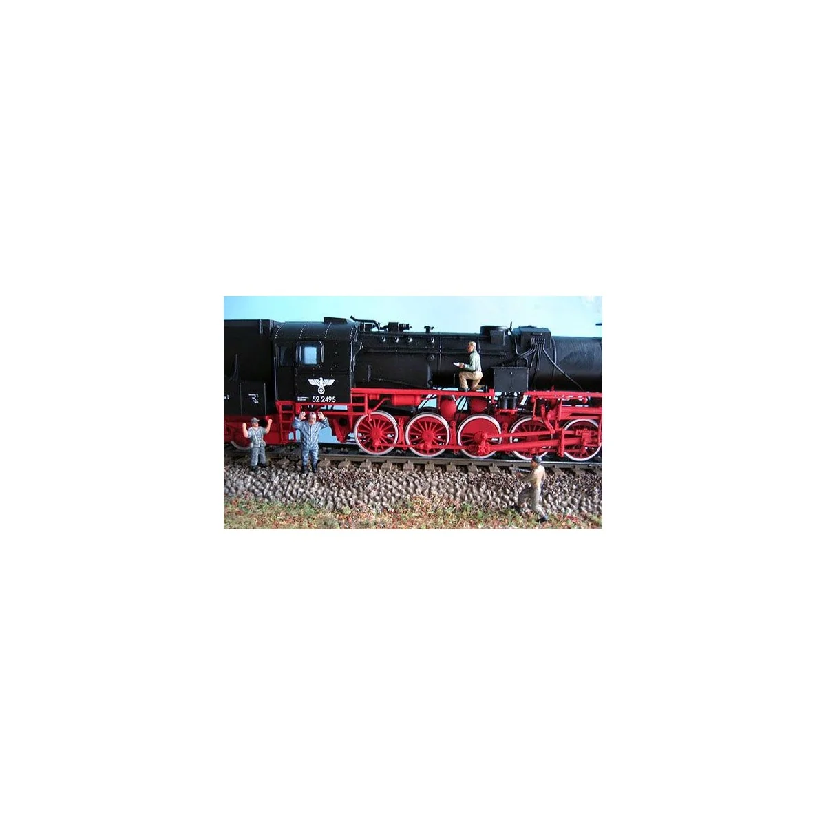 BR52 1/72 Hobby Boss German steam locomotive Hobby Boss HB82901 - 5 BR52 1/72 Hobby Boss German steam locomotive Hobby Boss HB82901 - 5