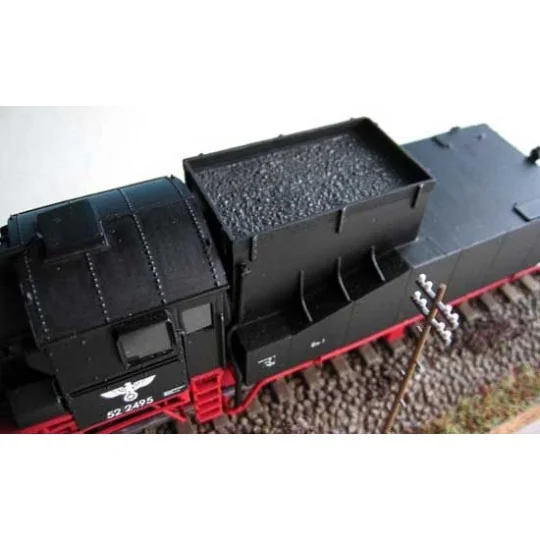Locomotive à vapeur allemande BR52 1/72 Hobby Boss Hobby Boss HB82901 - 6 HB82901-Locomotive à vapeur allemande BR52 1/72 Hobby Boss - HB82901