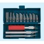 Set de 3 couteaux de précision avec lames CML260 - 1 CML260-Set de 3 couteaux de précision avec lames - CML260