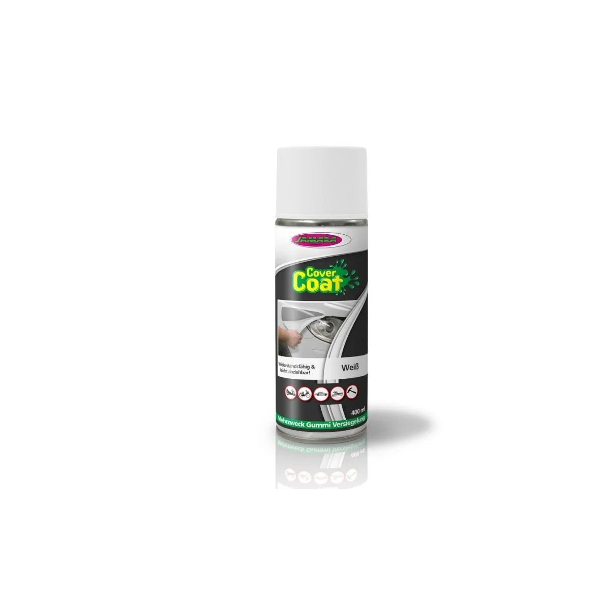 Cover Coat black 400ml Spray paint, insulating Jamara 231607 - 1