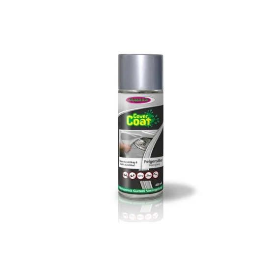 231608-Cover Coat argent brillant 400ml Spray peinture, isolant