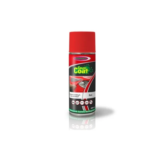 231609-Cover Coat rouge 400ml Spray peinture, isolant