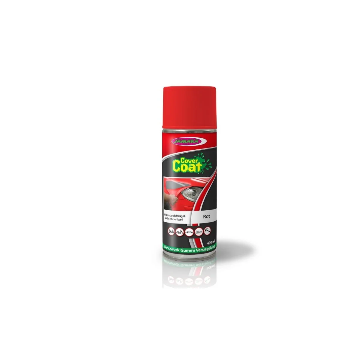 Cover Coat red 400ml Spray paint, insulating Jamara 231609 - 1