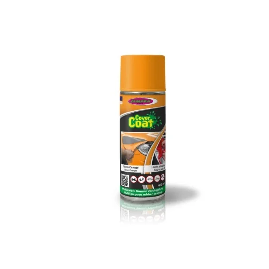231614-Cover Coat orange fluo 400ml Spray peinture, isolant - 231614