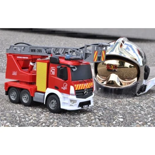Camion pompier grande échelle RC - T2M T2M T705 - 1 T705-Camion pompier grande échelle RC - T2M - T705