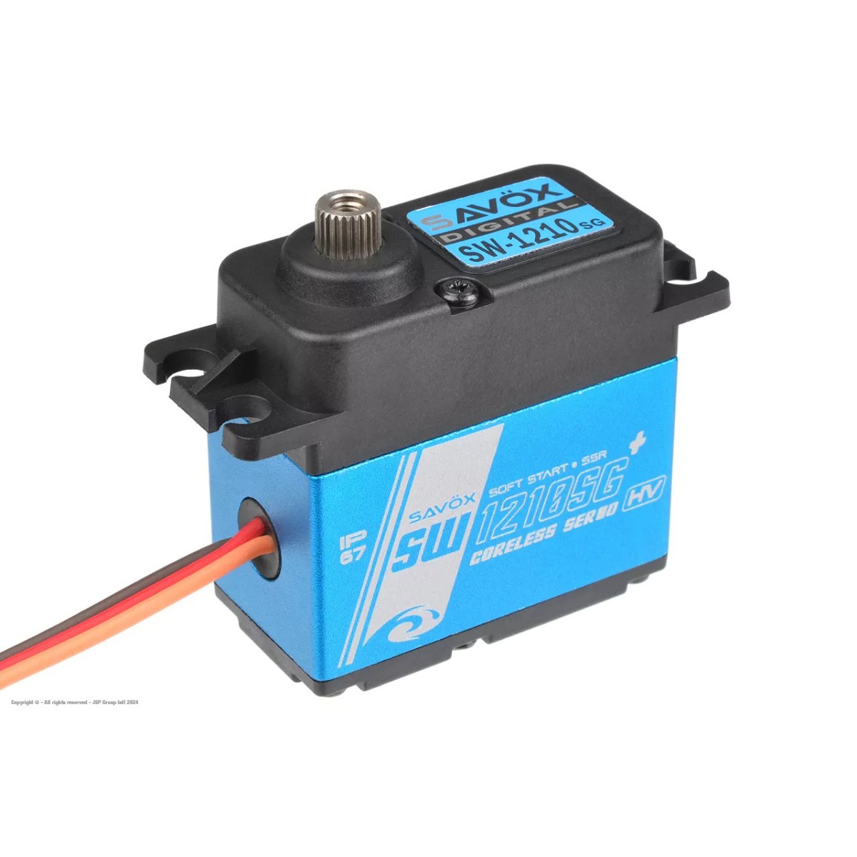 Servo étanche SW-1210SG+ 6V 20kg/0.15s Savox Savox SW-1210SG+ - 1