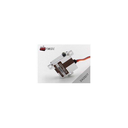 Mini servo flat wing DA2321T GB-teak Go-Teck DA2321T - 1 DA2321T-Mini servo flat wing DA2321T GB-teak