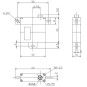 Mini servo flat wing DA2321T GB-teak Go-Teck DA2321T - 3 DA2321T-Mini servo flat wing DA2321T GB-teak