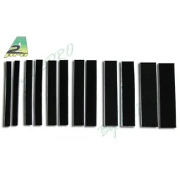 Velcro autocollant M/F noir 50mm x 20cm A2pro A2Pro S0448821 - 1