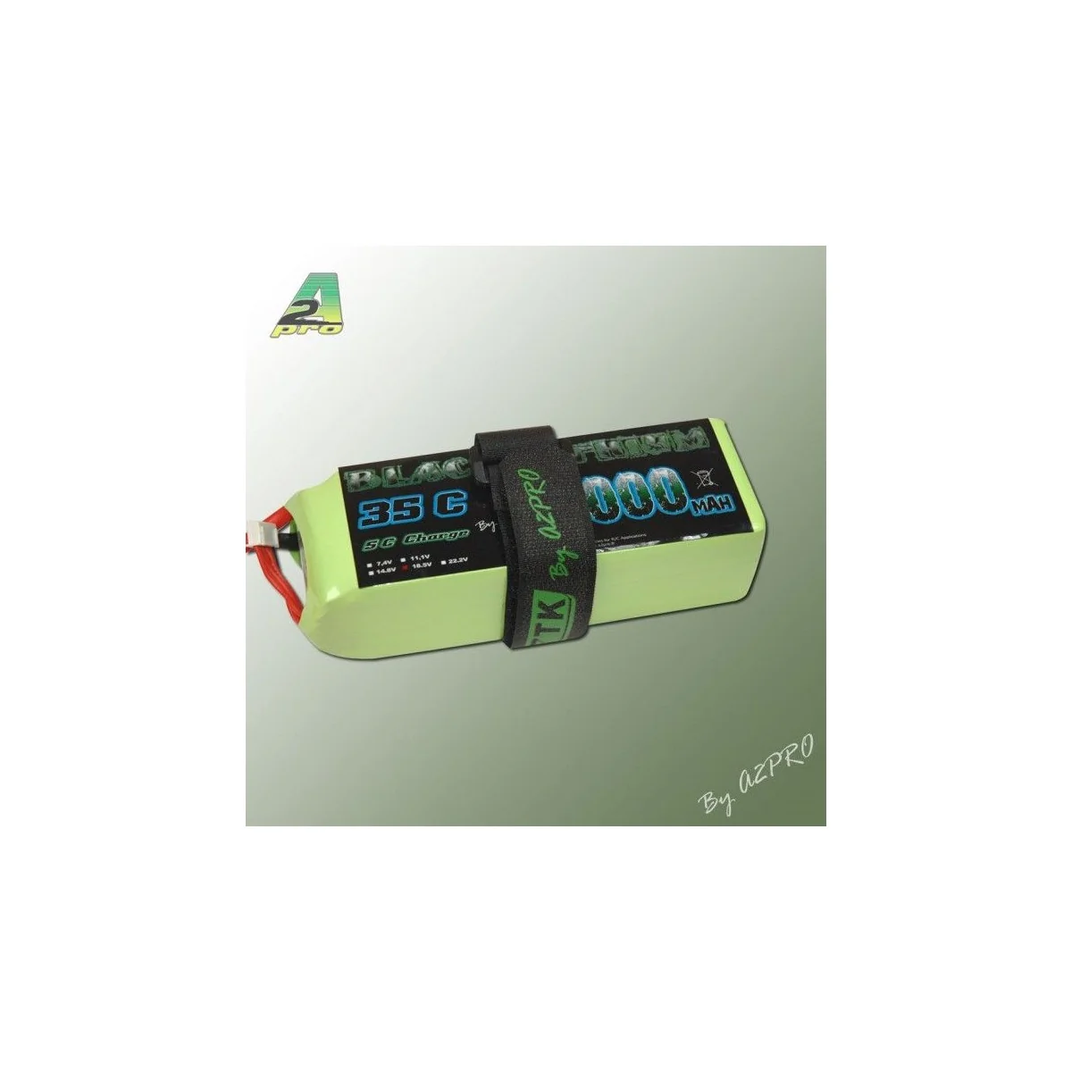 Straps de maintien batterie 40x2.5cm (6) A2Pro A2Pro S0448835 - 2