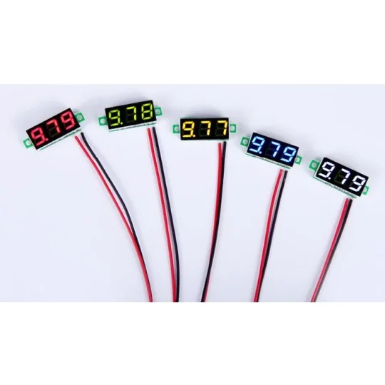 Mini display of voltage 2.5V - 30V 974258 - 2 974258-Mini display of voltage 2.5V - 30V - 974258