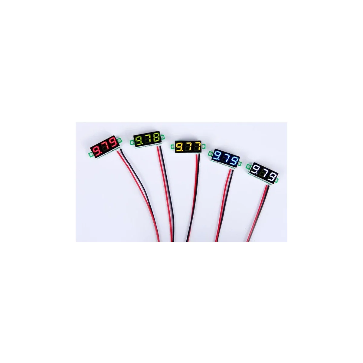 Mini afficheur de tension 2.5V-30V 974258 - 2