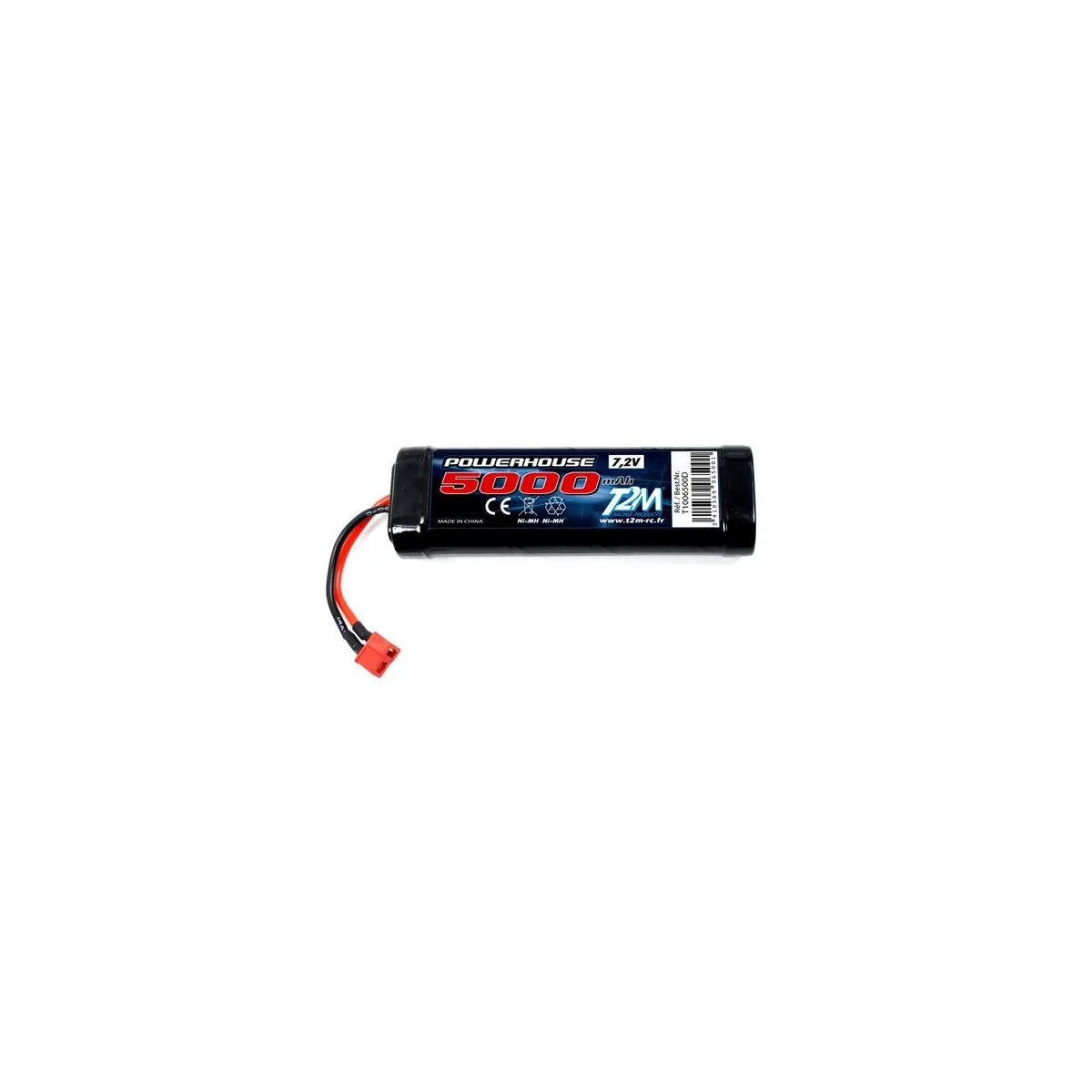 Ni-Mh 7,2V 5000mAh (Dean) T2M T2M T1006500D - 1