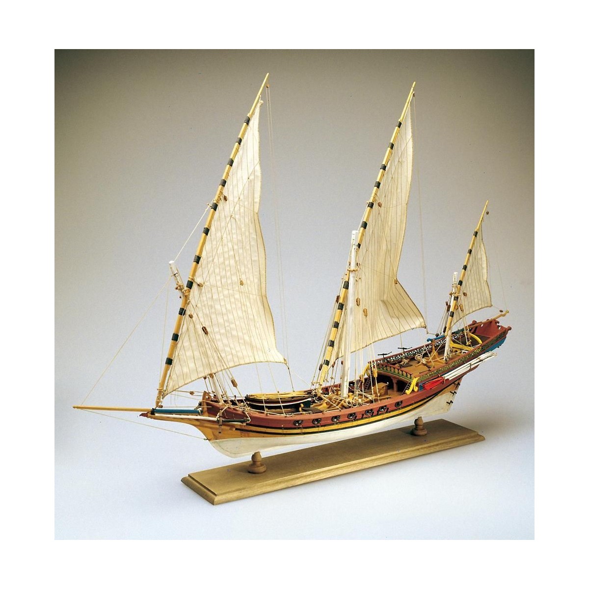 Xebec 1/60 bateau en bois Amati Amati 1427 - 1