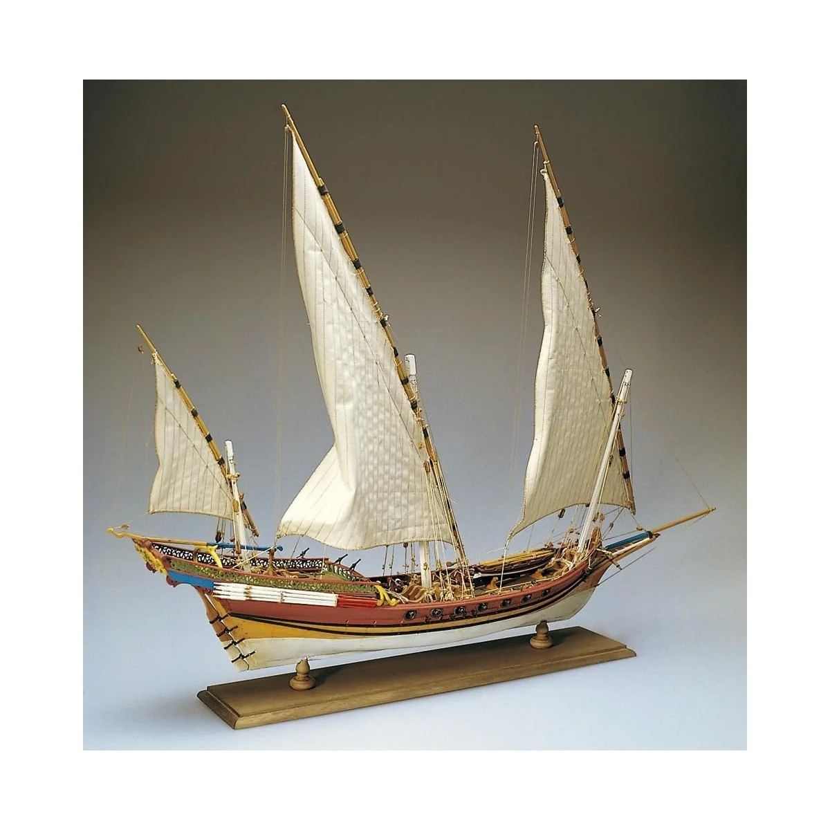 Xebec 1/60 wooden boat Amati Amati 1427 - 2 Xebec 1/60 wooden boat Amati Amati 1427 - 2