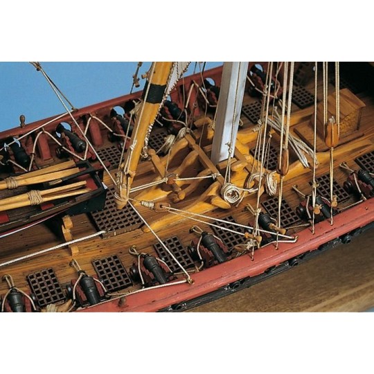 1427-Xebec 1/60 wooden boat Amati