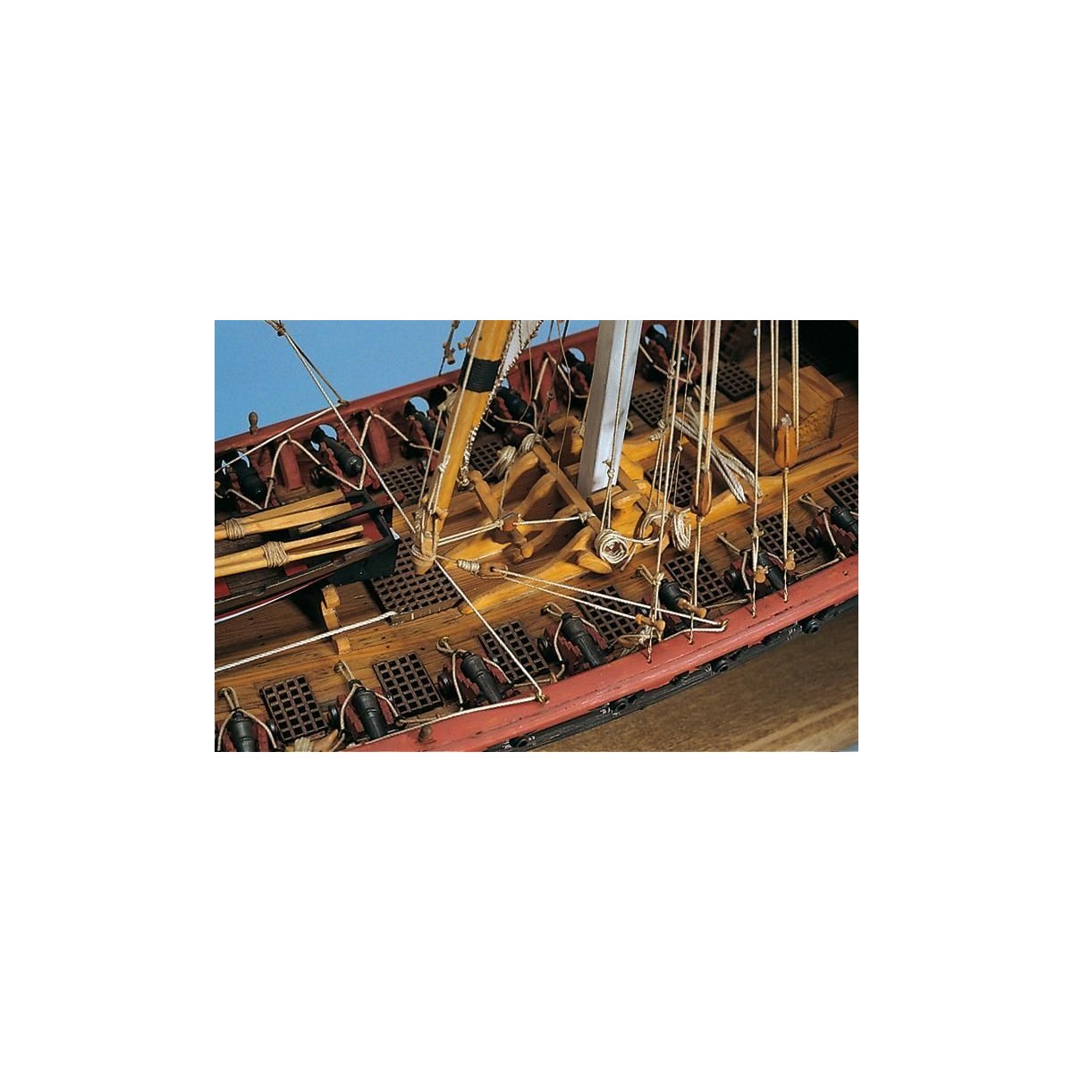 Xebec 1/60 bateau en bois Amati Amati 1427 - 3