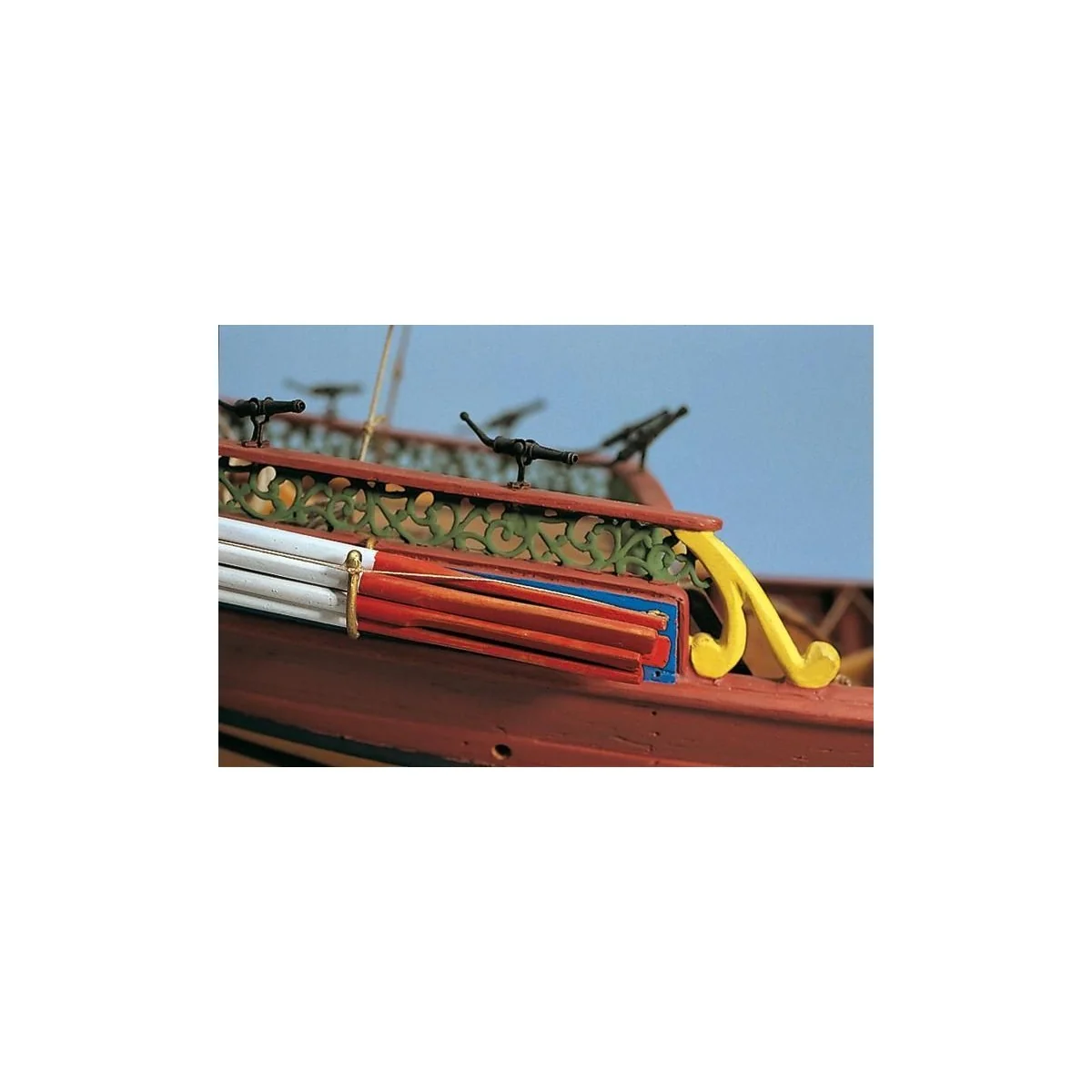 Xebec 1/60 bateau en bois Amati Amati 1427 - 4