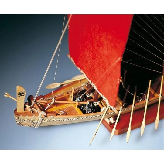 1403-Ship Egyptian 1: 50 Amati wooden boat - 1403