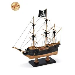 Bateau Pirate 1/135 modèle de début bateau en bois Amati Amati 600/01 - 1