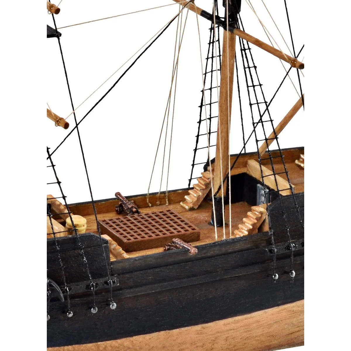 Bateau Pirate 1/135 modèle de début bateau en bois Amati Amati 600/01 - 4
