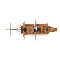 600/02-Elizabethan Galleon 1/135 Amati wooden boat start model