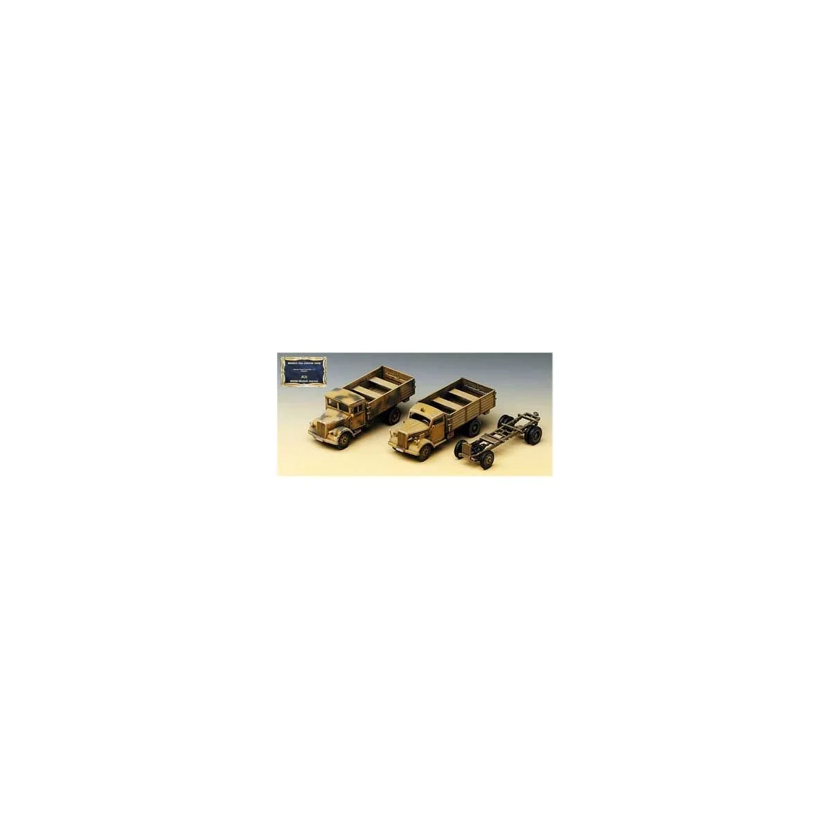 WWII German Trucks 1/72 Academy Academy AC13404 - 2 WWII German Trucks 1/72 Academy Academy AC13404 - 2