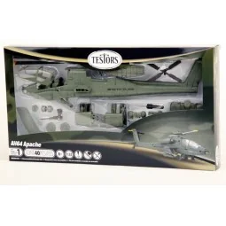 Hélicoptère Apache 1/32 Testor Testors 880001 - 1