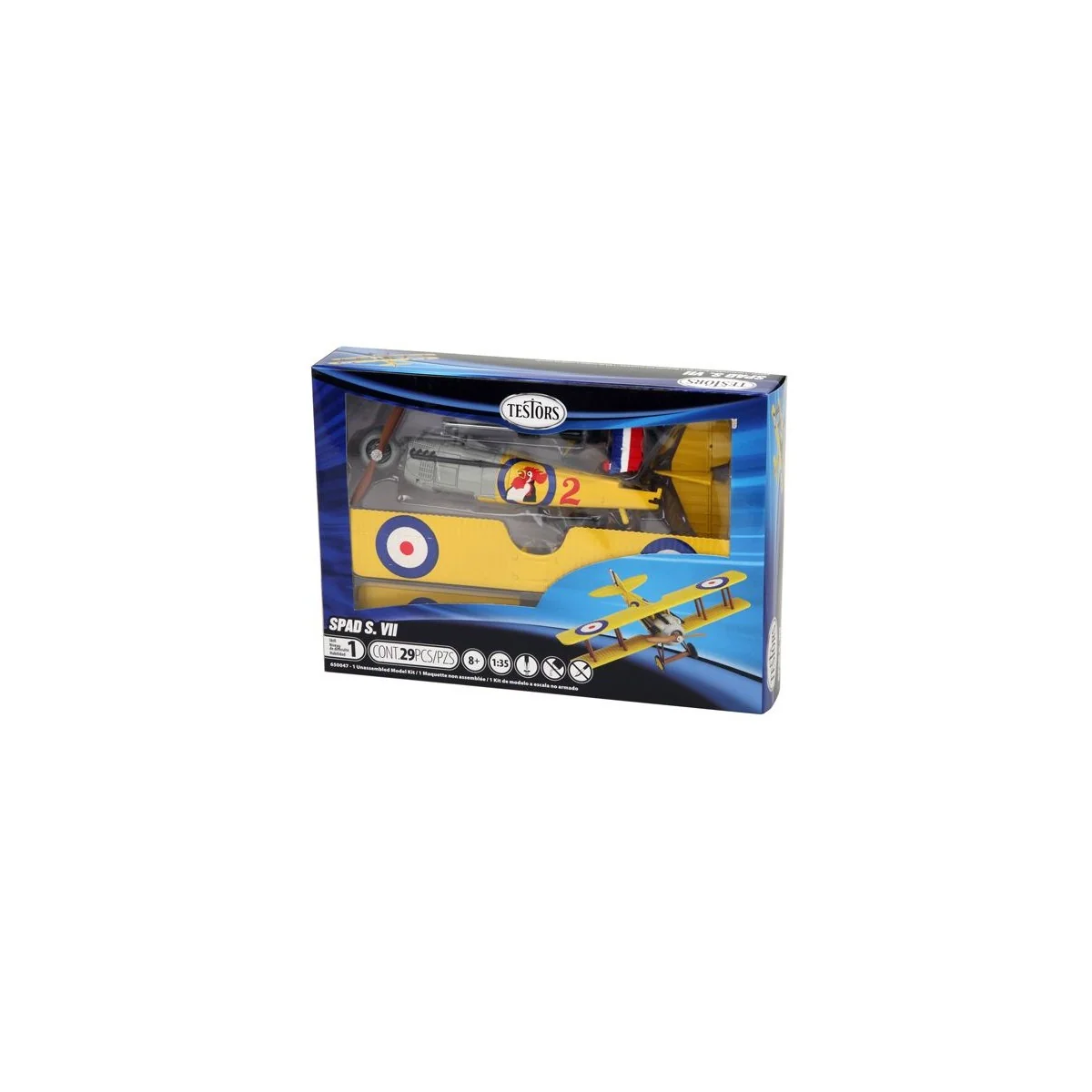 SPAD s. VII Testor 1/35 Testors 650047 - 1