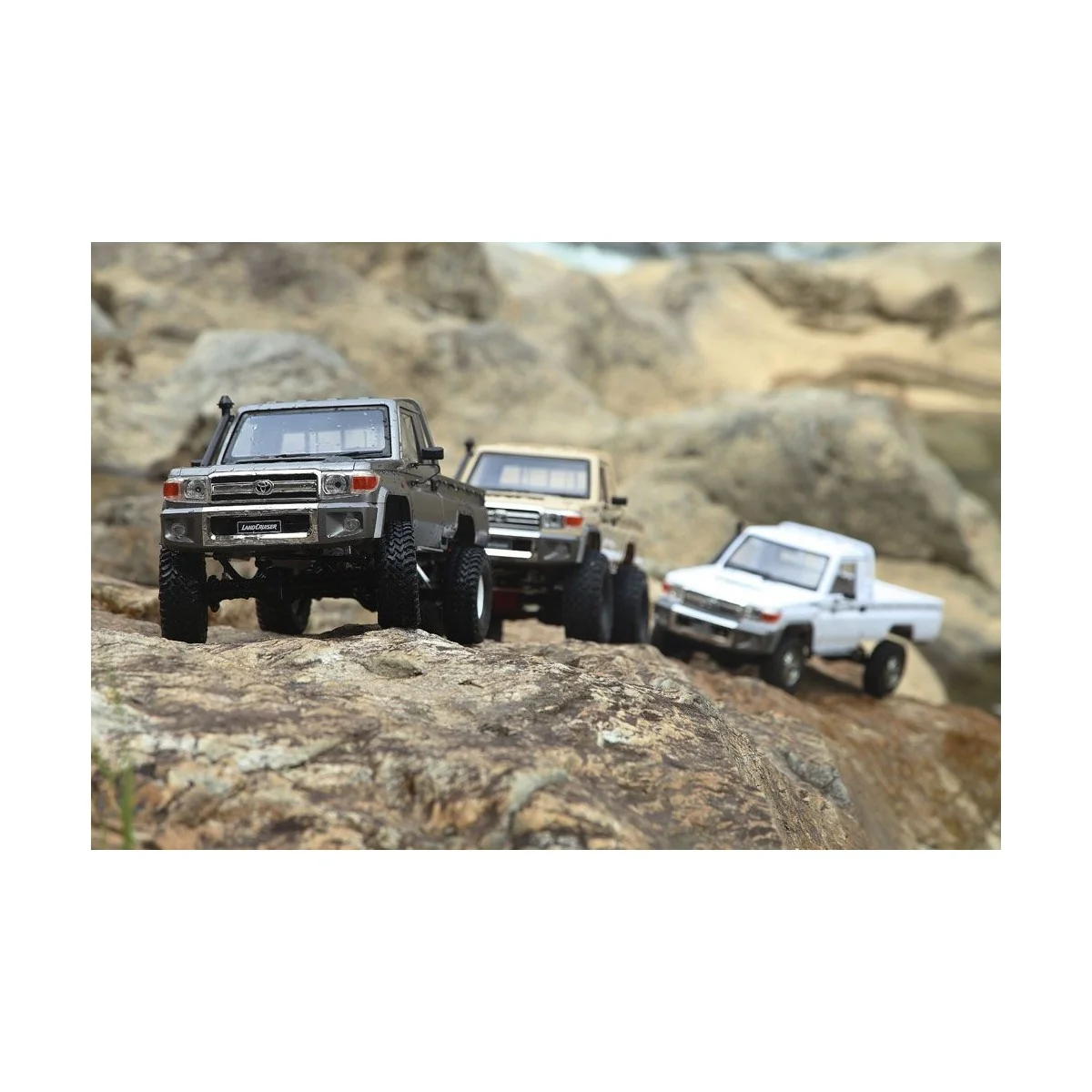 Crawler Toyota Land Cruiser LC70 ABS 1/10 Killerbody body Killerbody KB48601 - 6 Crawler Toyota Land Cruiser LC70 ABS 1/10 Killerbody body Killerbody KB48601 - 6