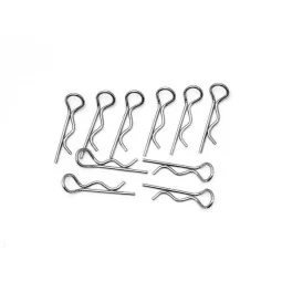 Elbow 1/8 body (10) Hobbytech clips Hobbytech HTR-501390 - 1