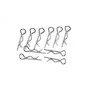 HTR-501390-1/8 Angled Body Clips (10) Hobbytech - HTR-501390