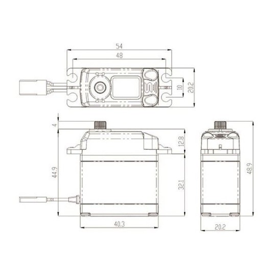 SB-2230SG-SB-2230SG Bls HV Savox servo