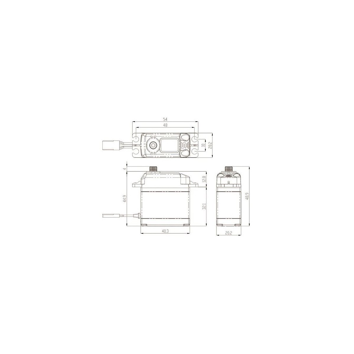 SB-2230SG Bls HV Savox servo Savox SB-2230SG - 2