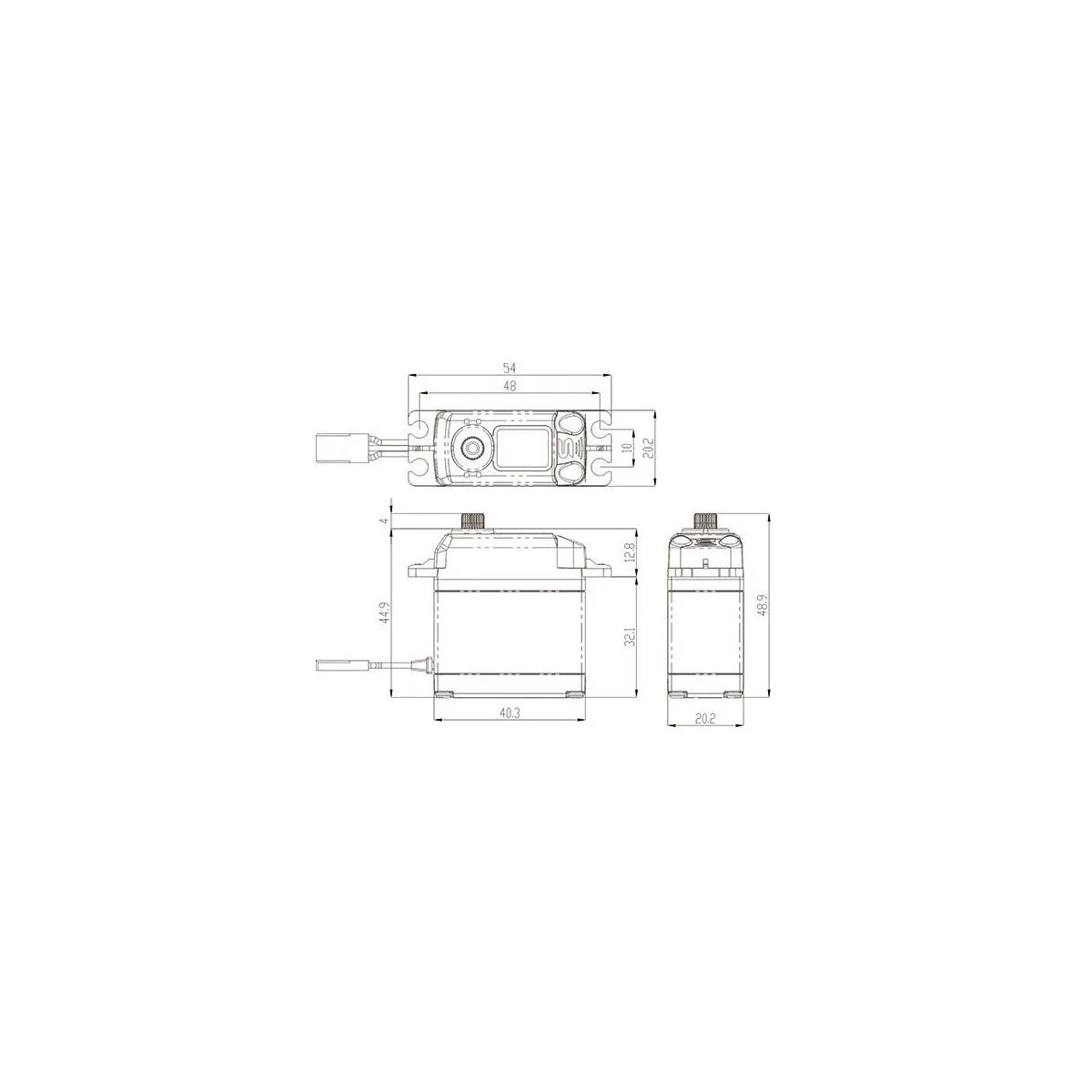 SB-2230SG Bls HV Savox servo Savox SB-2230SG - 2