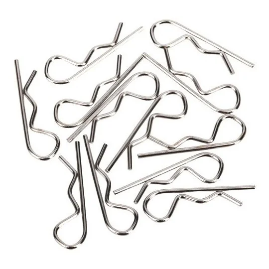 TRX-1834-Clips de carrosserie 1/16 taille standard Traxxas (x12)