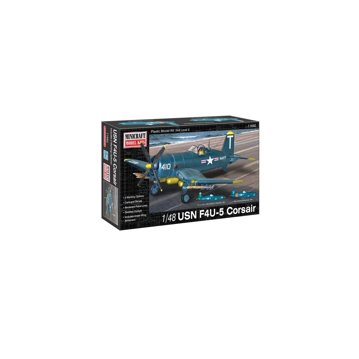 F4U-5 Corsair USN Minicraft 1/48 Minicraft 11682 - 1 F4U-5 Corsair USN Minicraft 1/48 Minicraft 11682 - 1