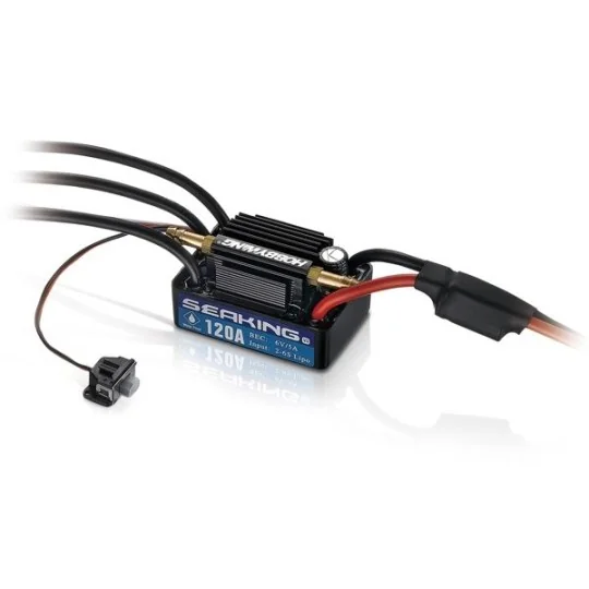 SEAKING 120 A V3 brushless controller boat Hobbywing Hobbywing 30302360 - 1 30302360-SEAKING 120 A V3 brushless controller boat Hobbywing - 30302360