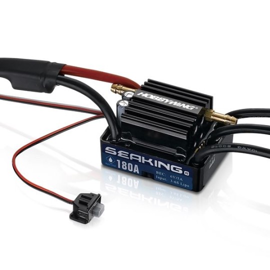 30302400-SEAKING 180 A V3 brushless controller boat Hobbywing