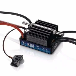 Contrôleur brushless SEAKING 60A V3.1 bateau Hobbywing Hobbywing 30302200 - 1