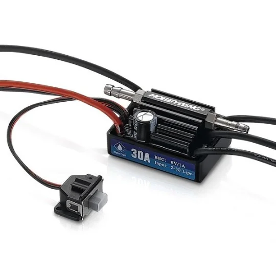 30302060-Contrôleur brushless SEAKING 30A V3 bateau Hobbywing