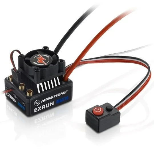38010204-Combo EZRUN MAX10 + engine 3652SL 4000kv G2 1/10 Hobbywing