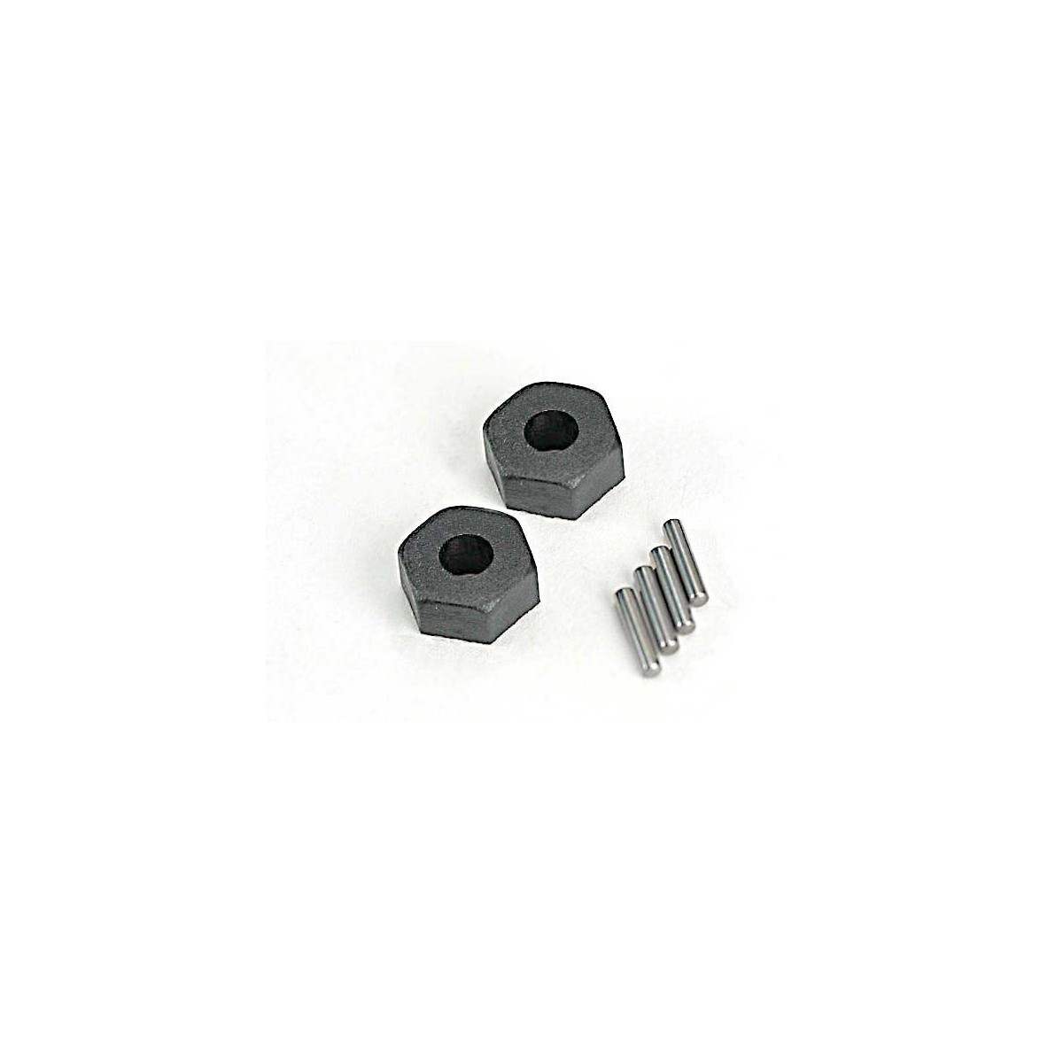 Wheel 12mm (x 2) Traxxas hexagons Traxxas TRX-1654 - 1