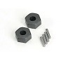 TRX-1654-Wheel 12mm (x 2) Traxxas hexagons