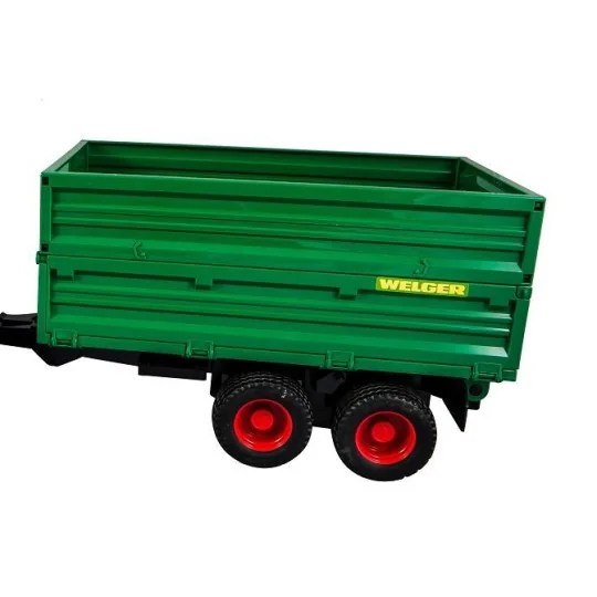 Remorque à double essieux pour tracteur 1/16 Bruder Siva 02010 - 1 02010-Remorque à double essieux pour tracteur 1/16 Bruder - 02010