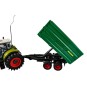 02010-Double-axle trailer for tractor 1/16 Bruder