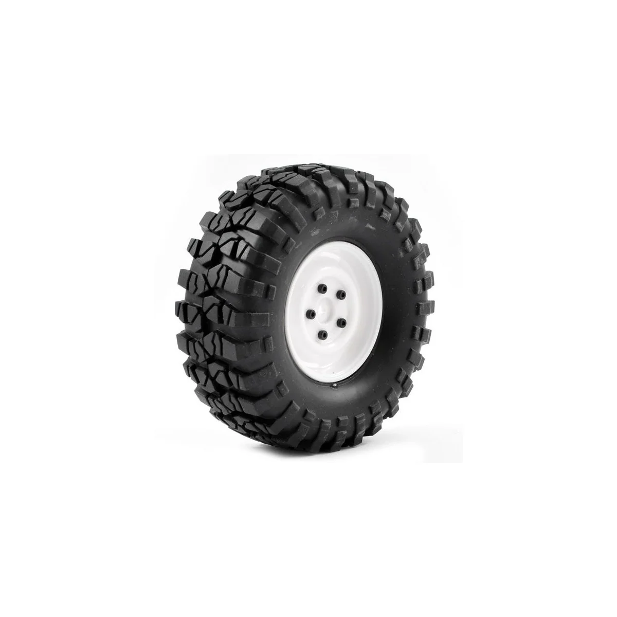 Roues crawler Outback jante Steel Lug blanche 1/10 (2) FTX FTX FTX8172W - 1 Roues crawler Outback jante Steel Lug blanche 1/10 (2) FTX FTX FTX8172W - 1