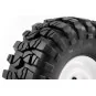 FTX8172W-Wheels crawler Outback rim Steel Lug white 1/10 (2) FTX - FTX8172W
